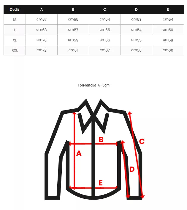 Vīriešu bēšs krekls Litor