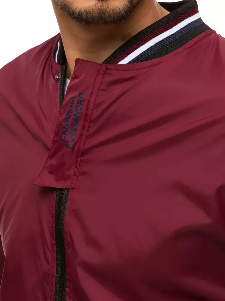 Vīriešu bordo krāsas jaka Harry 