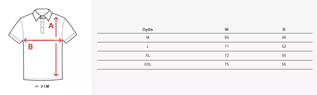 Vīriešu bordo polo krekls Metrol