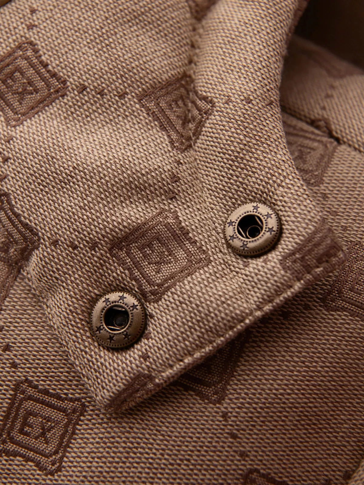 Vīriešu brūna ziemas jaka Emio