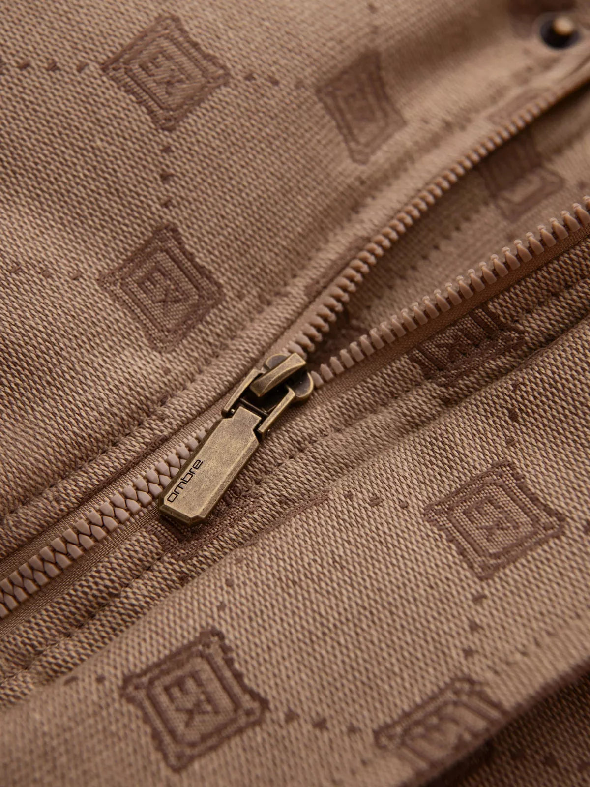 Vīriešu brūna ziemas jaka Emio