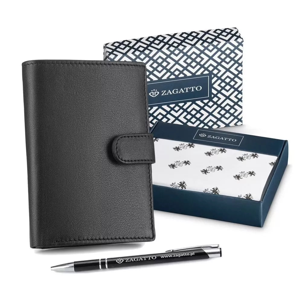 Vīriešu maks no īstas ādas Toral 