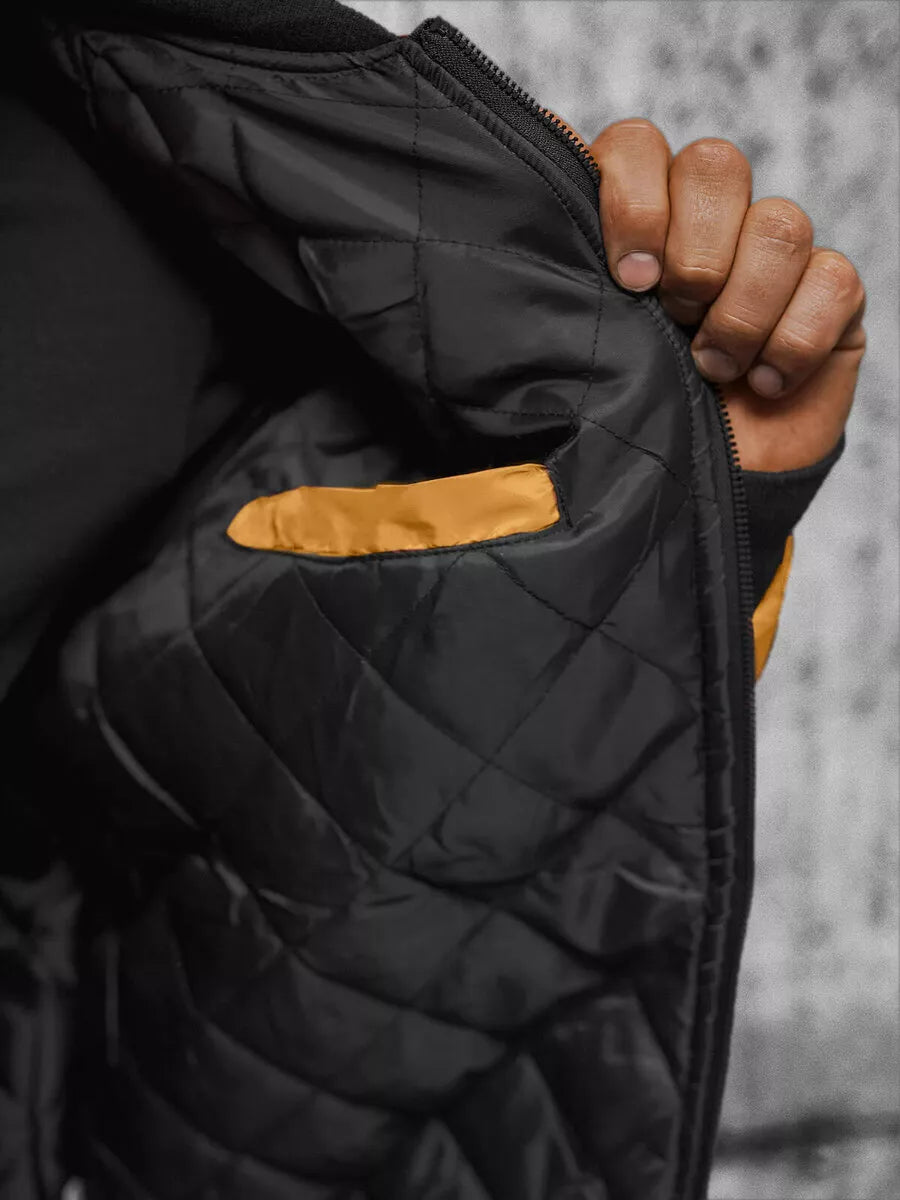 Vīriešu dzeltenā jaka Route