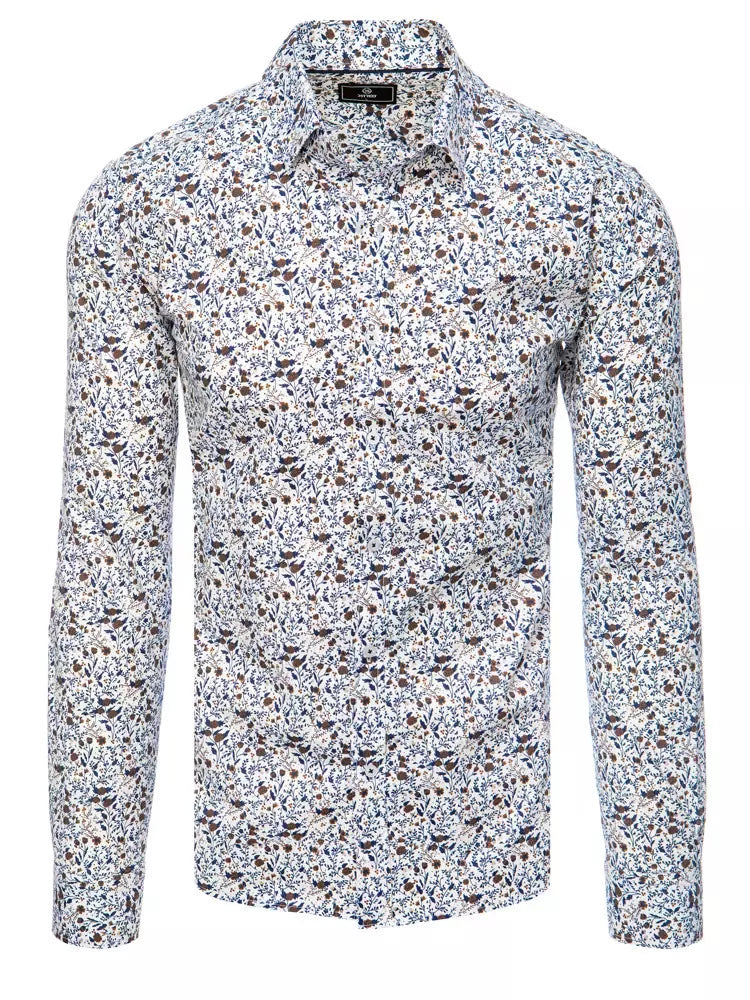 Vīriešu dzeltenbalts krekls Forel