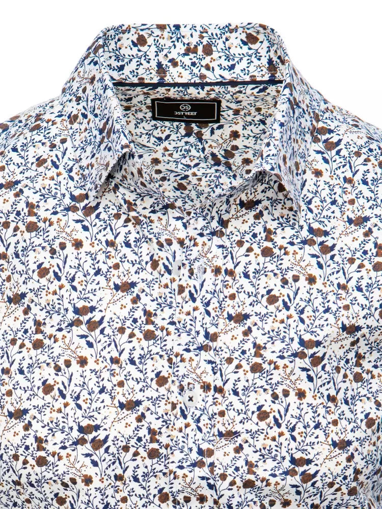 Vīriešu dzeltenbalts krekls Forel