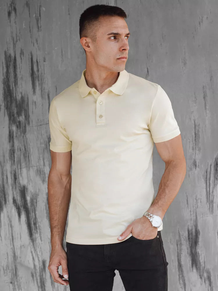 Vīriešu dzeltens polo krekls Metrol