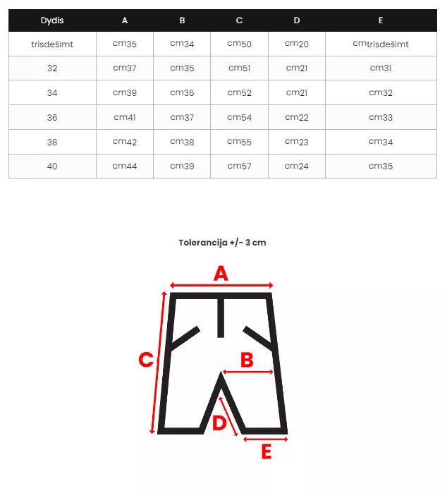Vīriešu džinsa šorti Kolin
