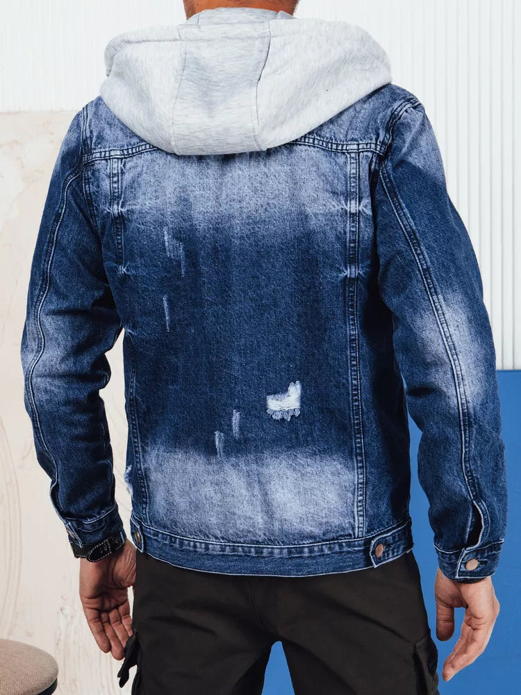 Vīriešu džinsa zila jaka Street