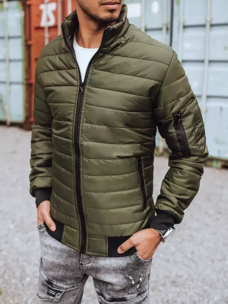 Vīriešu haki krāsas jaka Tiful