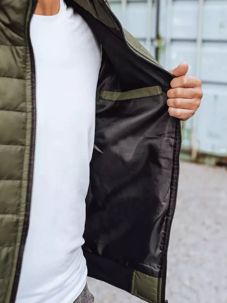 Vīriešu haki krāsas jaka Tiful