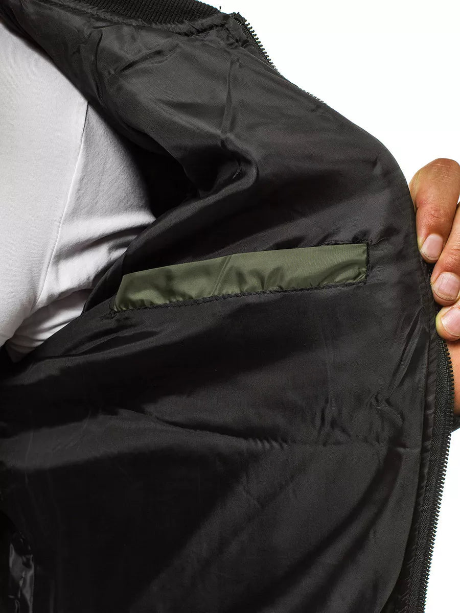 Vīriešu haki krāsas jaka Morel