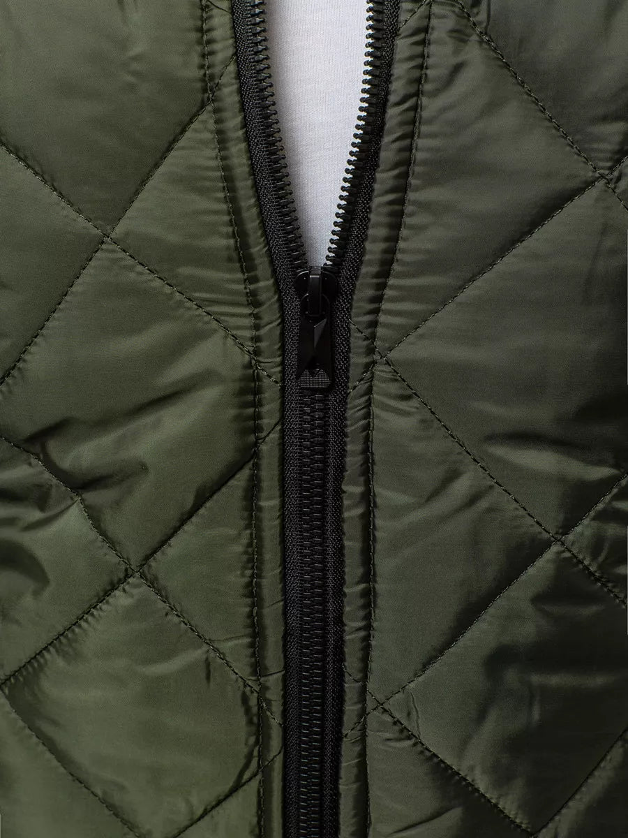 Vīriešu haki krāsas jaka Morel