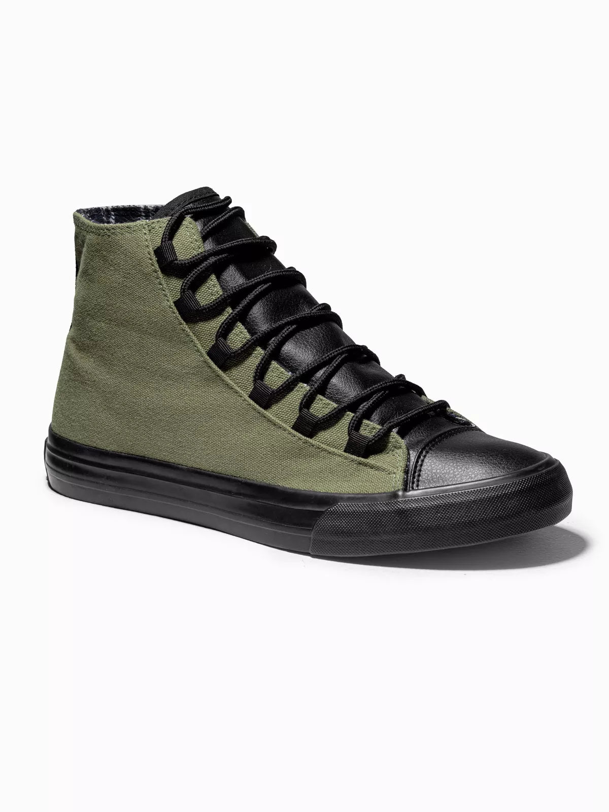 Haki krāsas vīriešu laivzābaki Sneki 