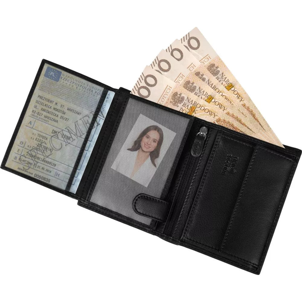 Vīriešu maks, kas izgatavots no īstas ādas Redi 