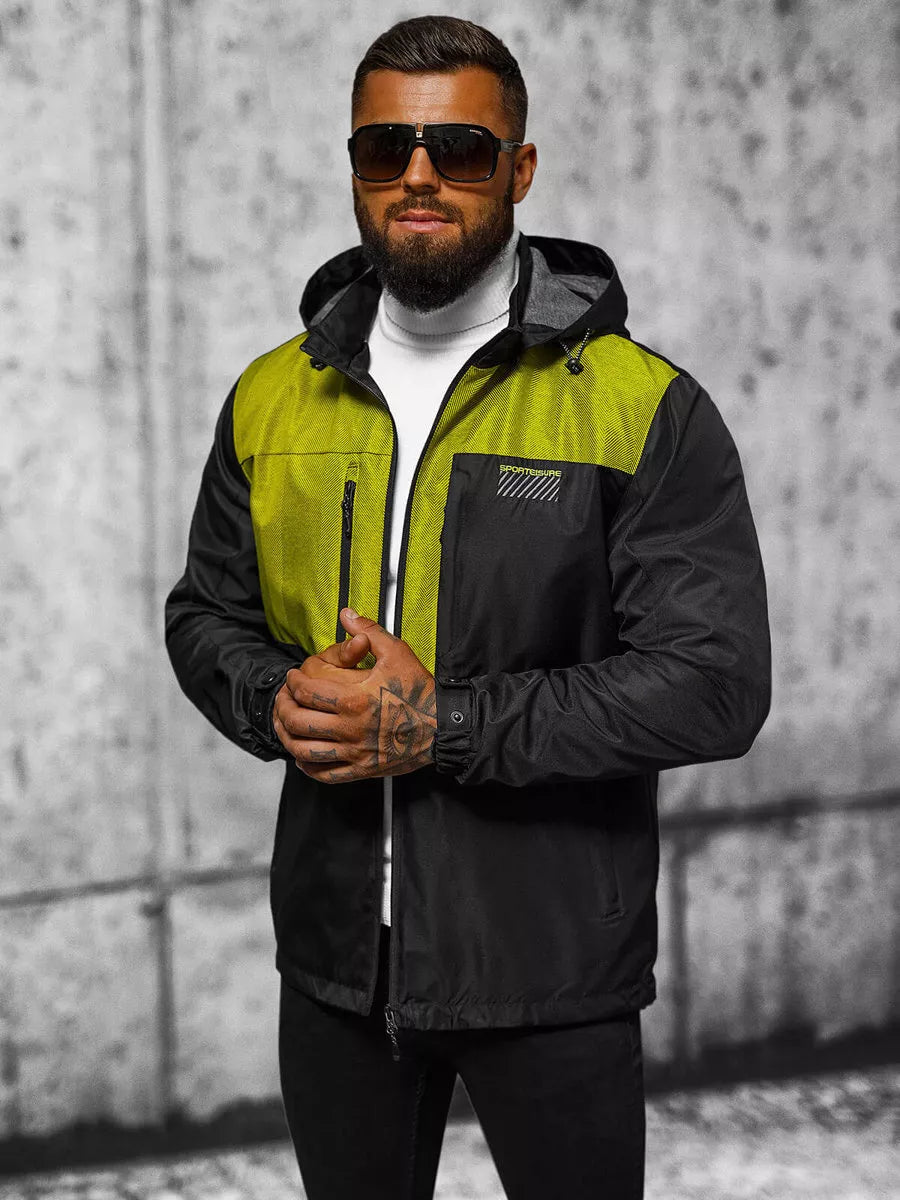 Vīriešu jaka melna Hira