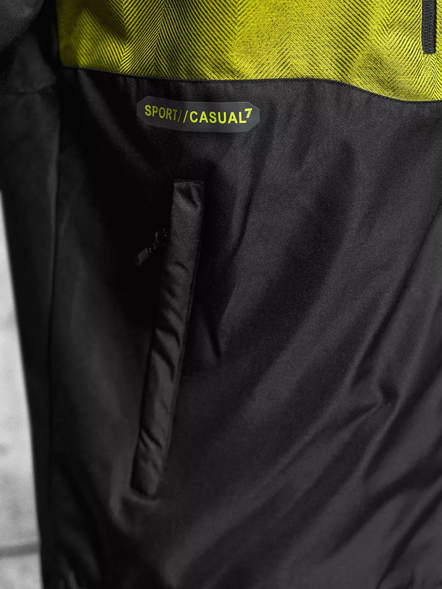 Vīriešu jaka melna Hira