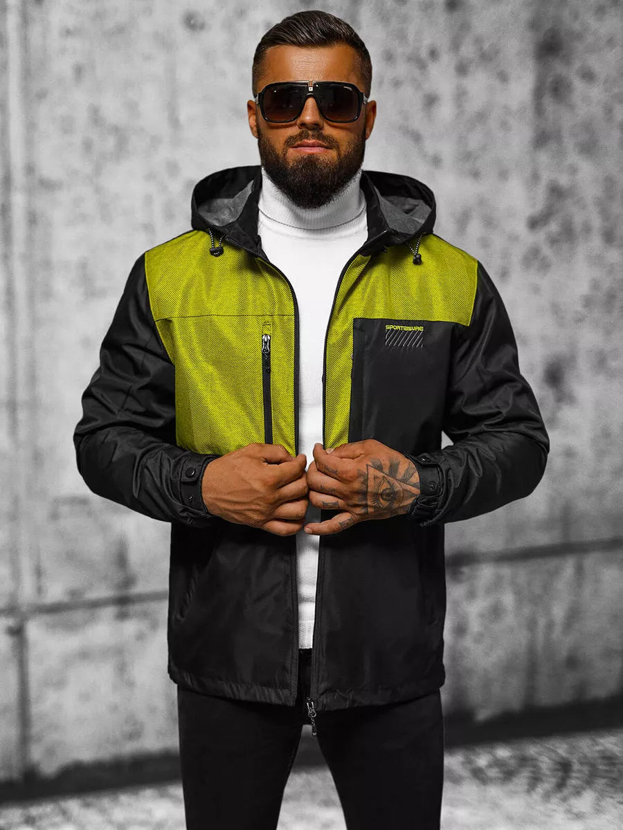 Vīriešu jaka melna Hira