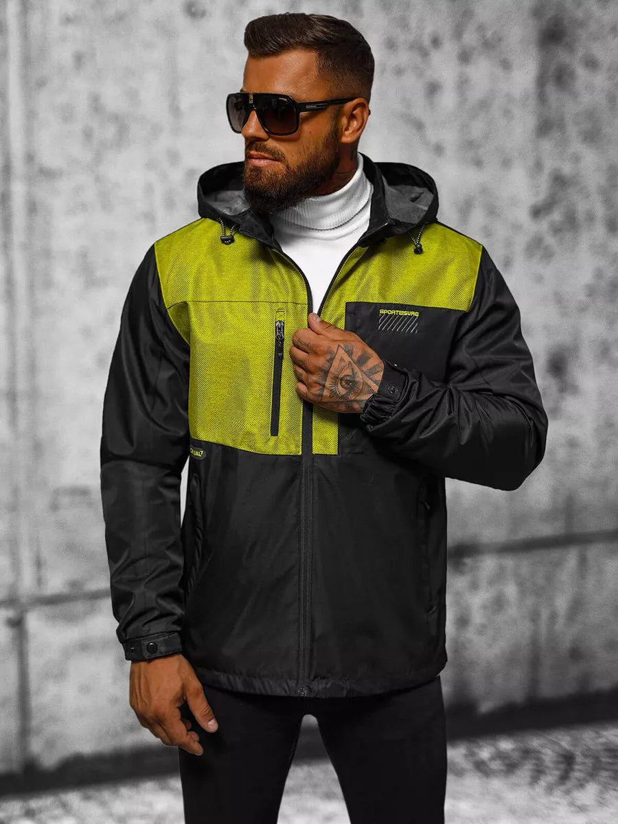 Vīriešu jaka melna Hira