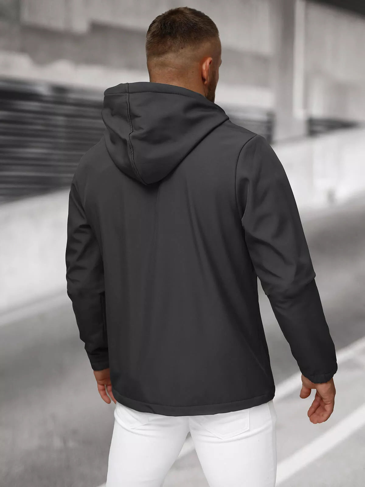 Vīriešu jaka melna Nikal