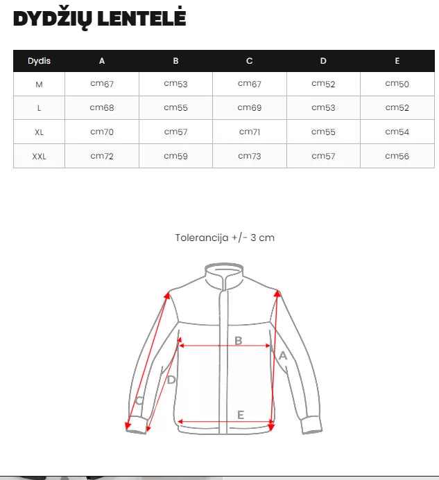 Vīriešu jaka melna Nikal