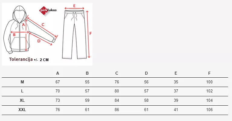 Vīriešu komplekts Blunt