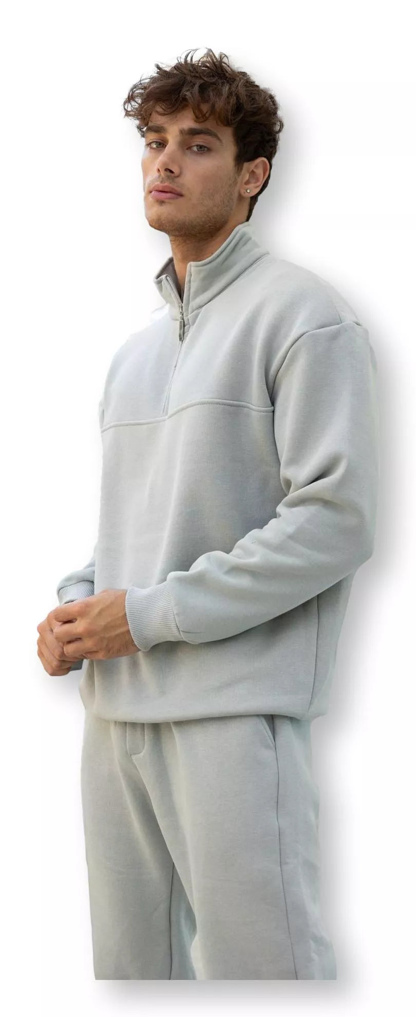 Pelēks vīriešu uzvalks Gerol