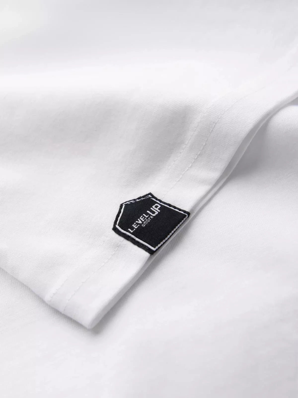 Vīriešu balts/bordo krāsas garroku T-krekls Artur