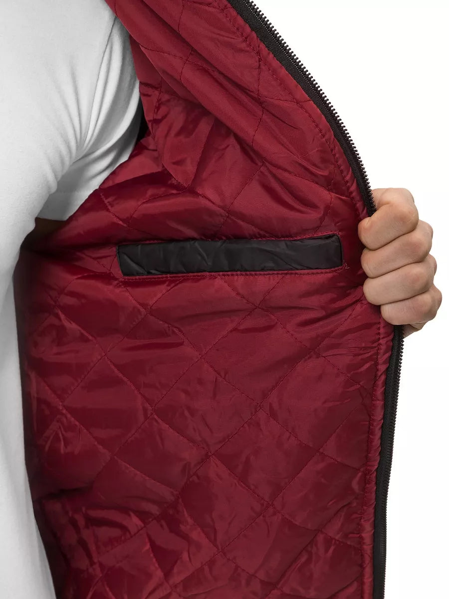 Vīriešu melna jaka "Route"