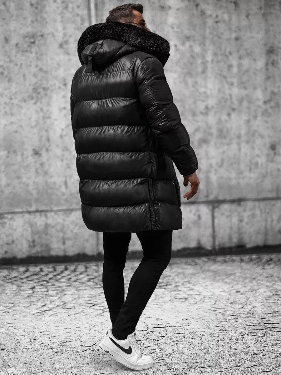 Melna vīriešu jaka Alom