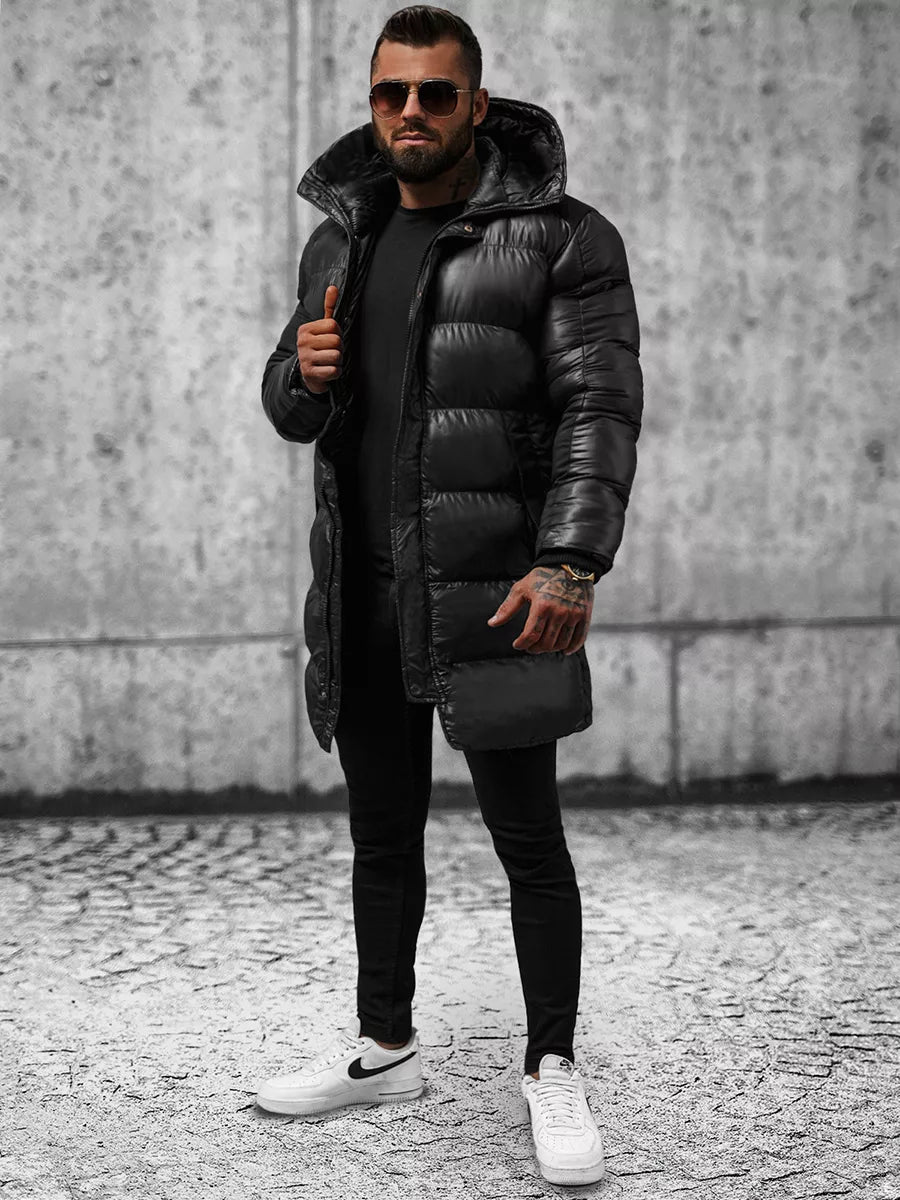 Melna vīriešu jaka Alom