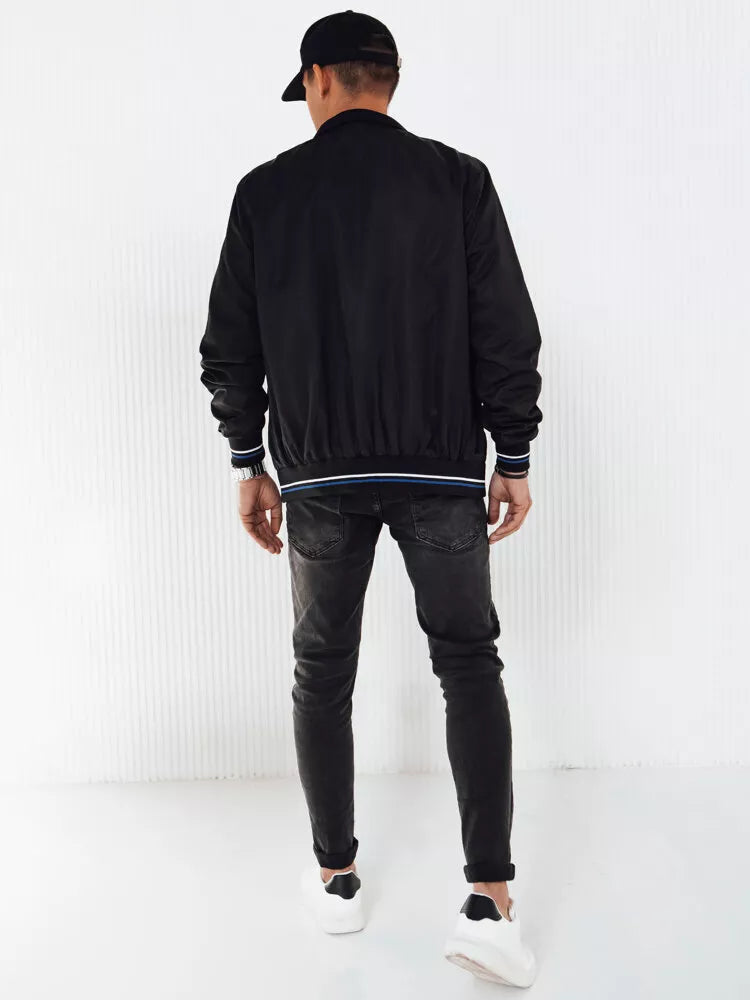 Vīriešu melna jaka Norve