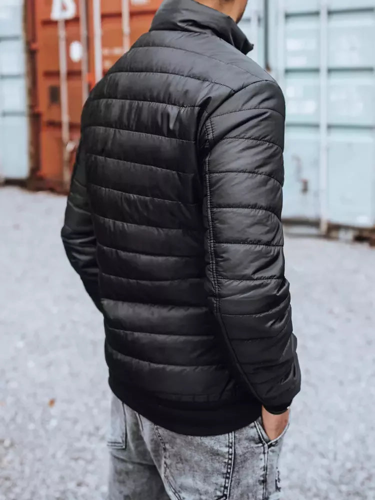 Vīriešu melna jaka Tiful