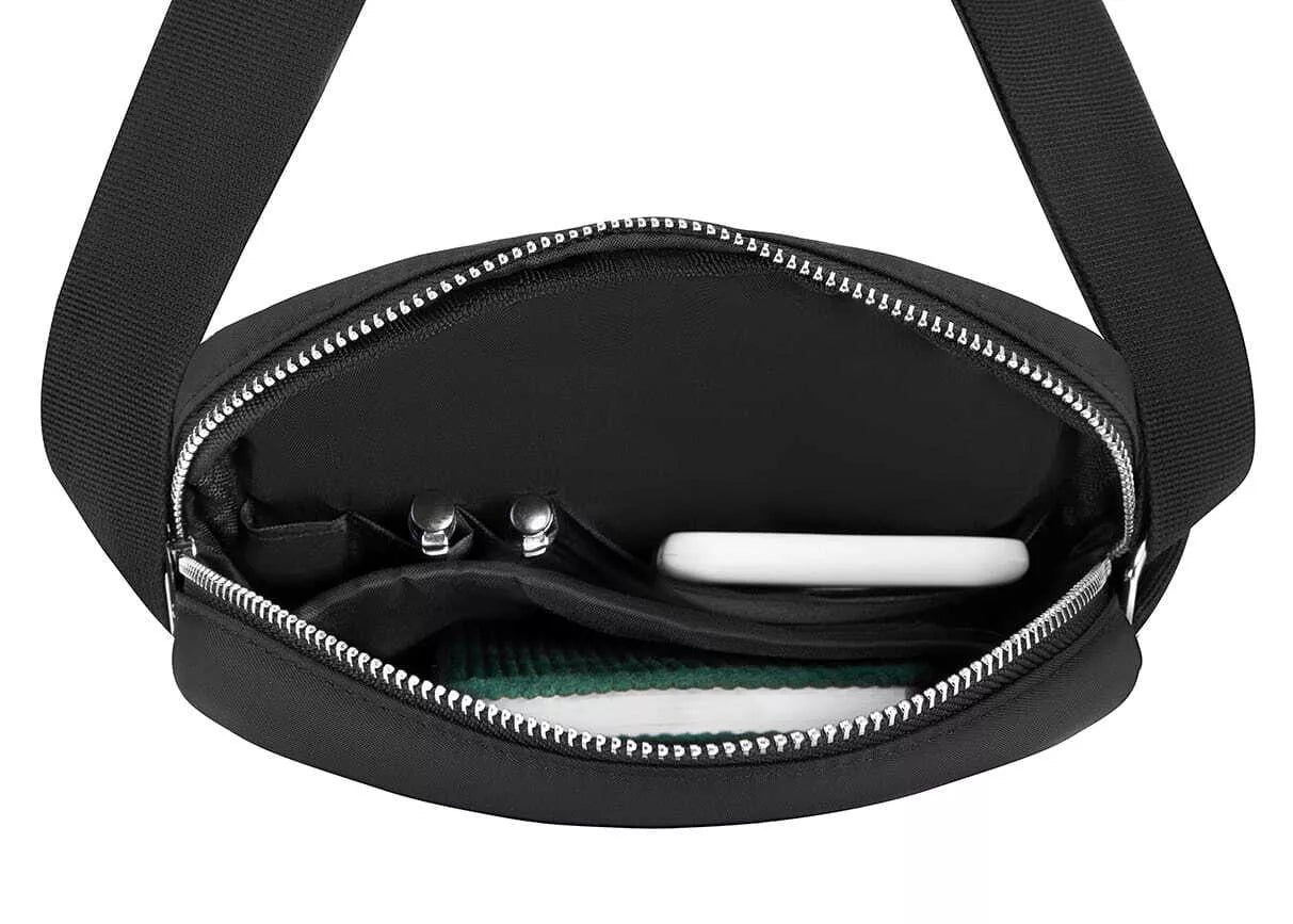 Vīriešu melna rokassoma City