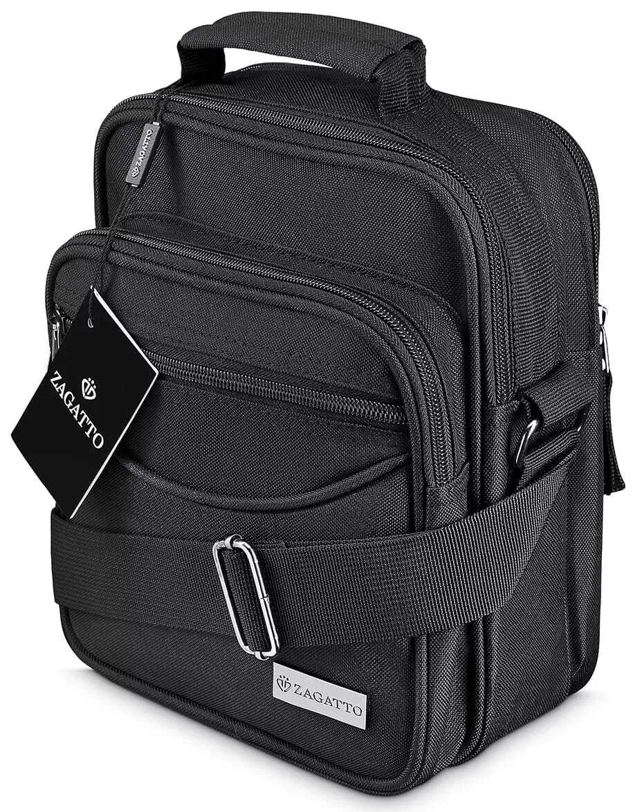 Vīriešu melna rokassoma Eron