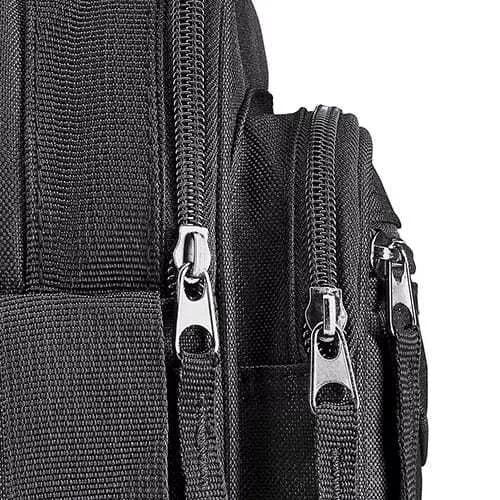 Vīriešu melna rokassoma Eron