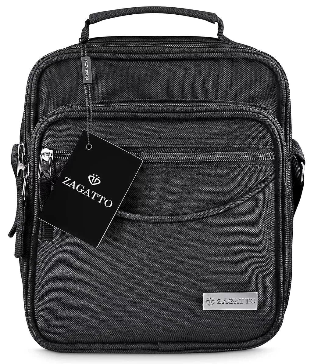 Vīriešu melna rokassoma Eron