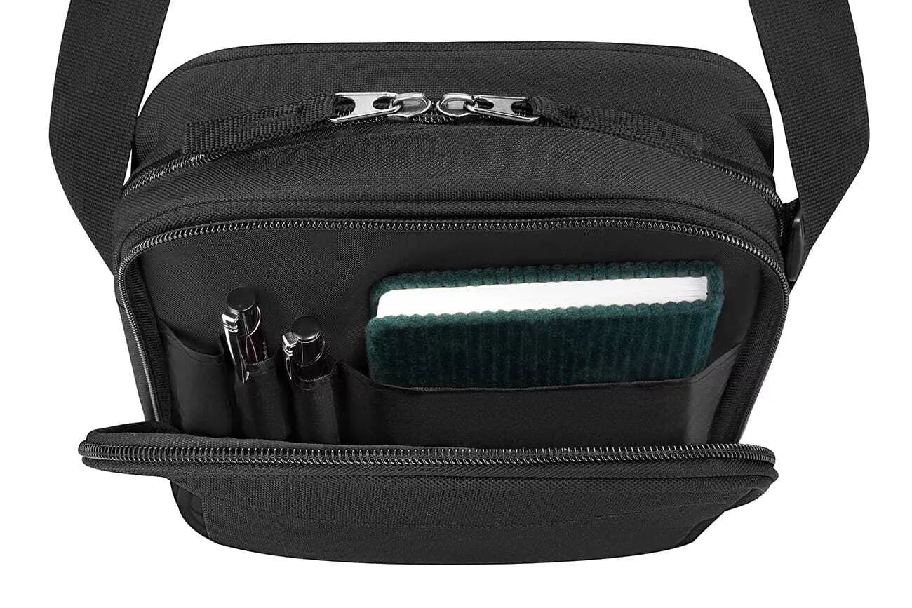 Vīriešu melna rokassoma Danny