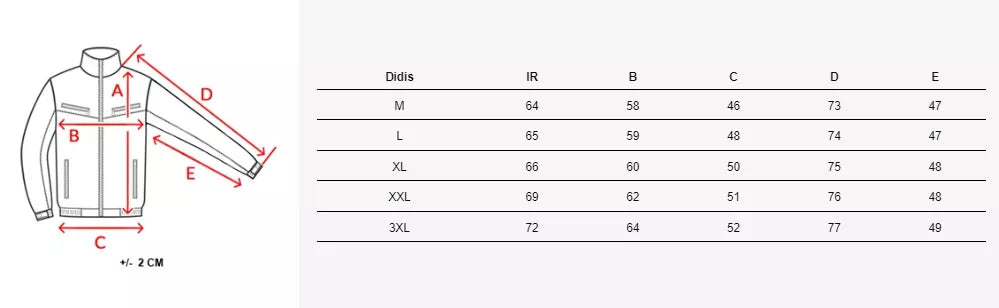 Vīriešu melna stepēta jaka Romel 