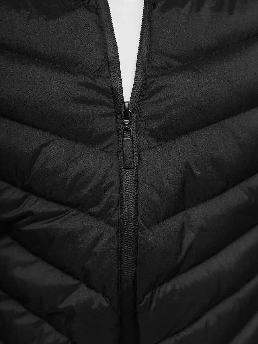 Vīriešu melna veste Lite