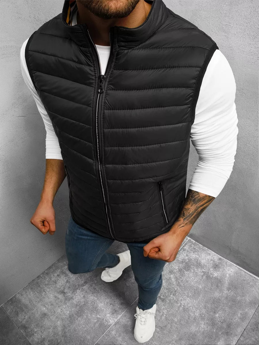 Vīriešu melna veste Tirol