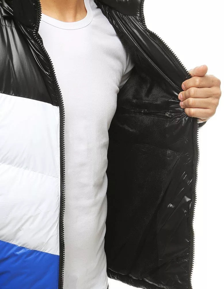 Vīriešu ziemas jaka melna Mivol 