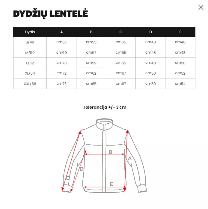 Vīriešu melna ziemas jaka Star