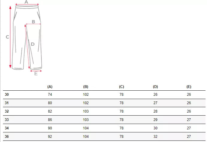 Melnas vīriešu bikses Robol