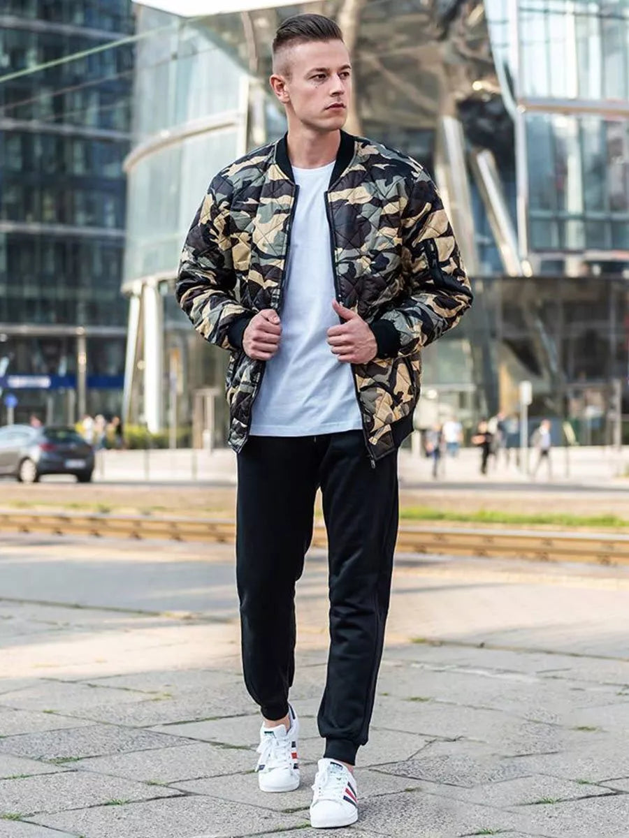 Vīriešu melnas ikdienas bikses Sergo 