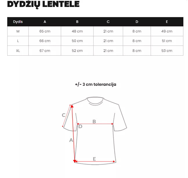 Vīriešu melnbalts T-krekls Icon