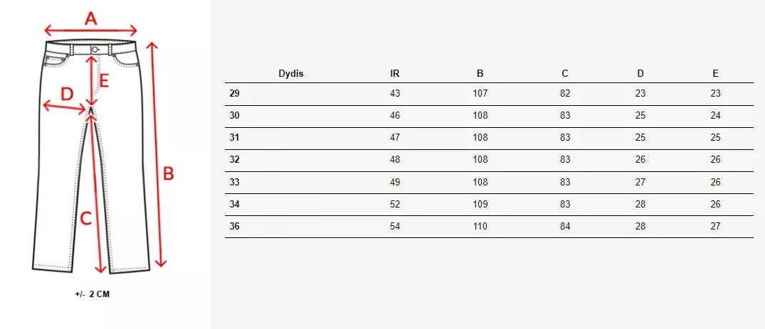 Vīriešu melnas džinsa bikses Mark