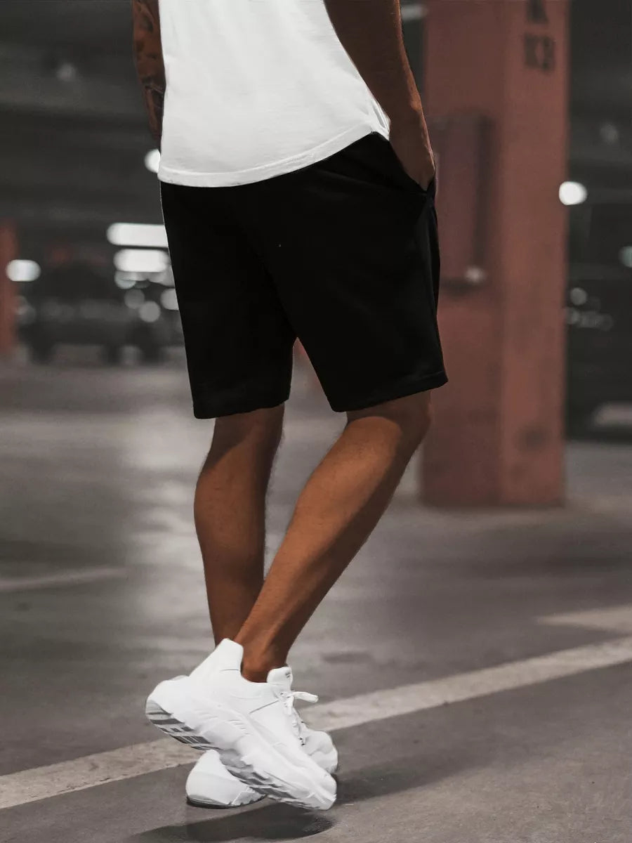 Melni vīriešu sporta šorti Saravi