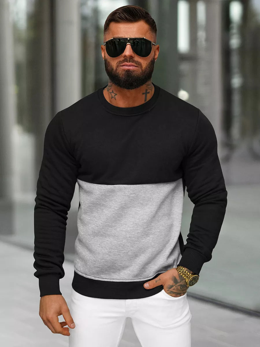 Vyriškas juodos spalvos džemperis Feder