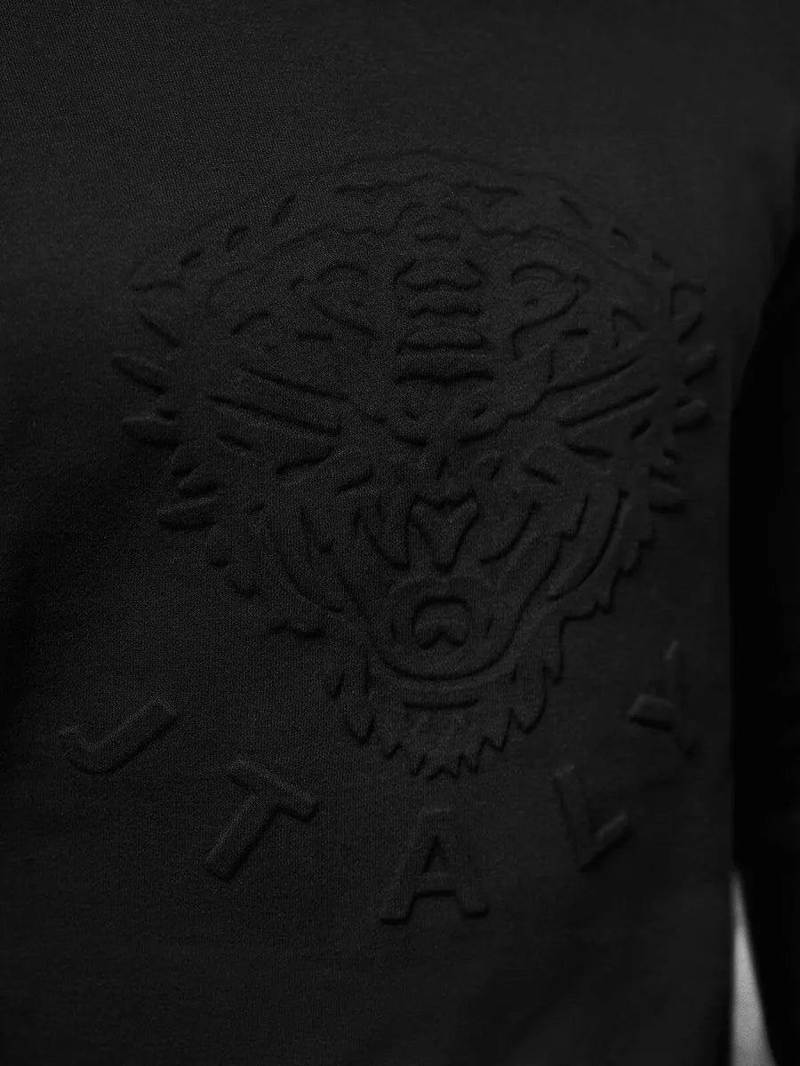 Vīriešu melns džemperis, Itālija