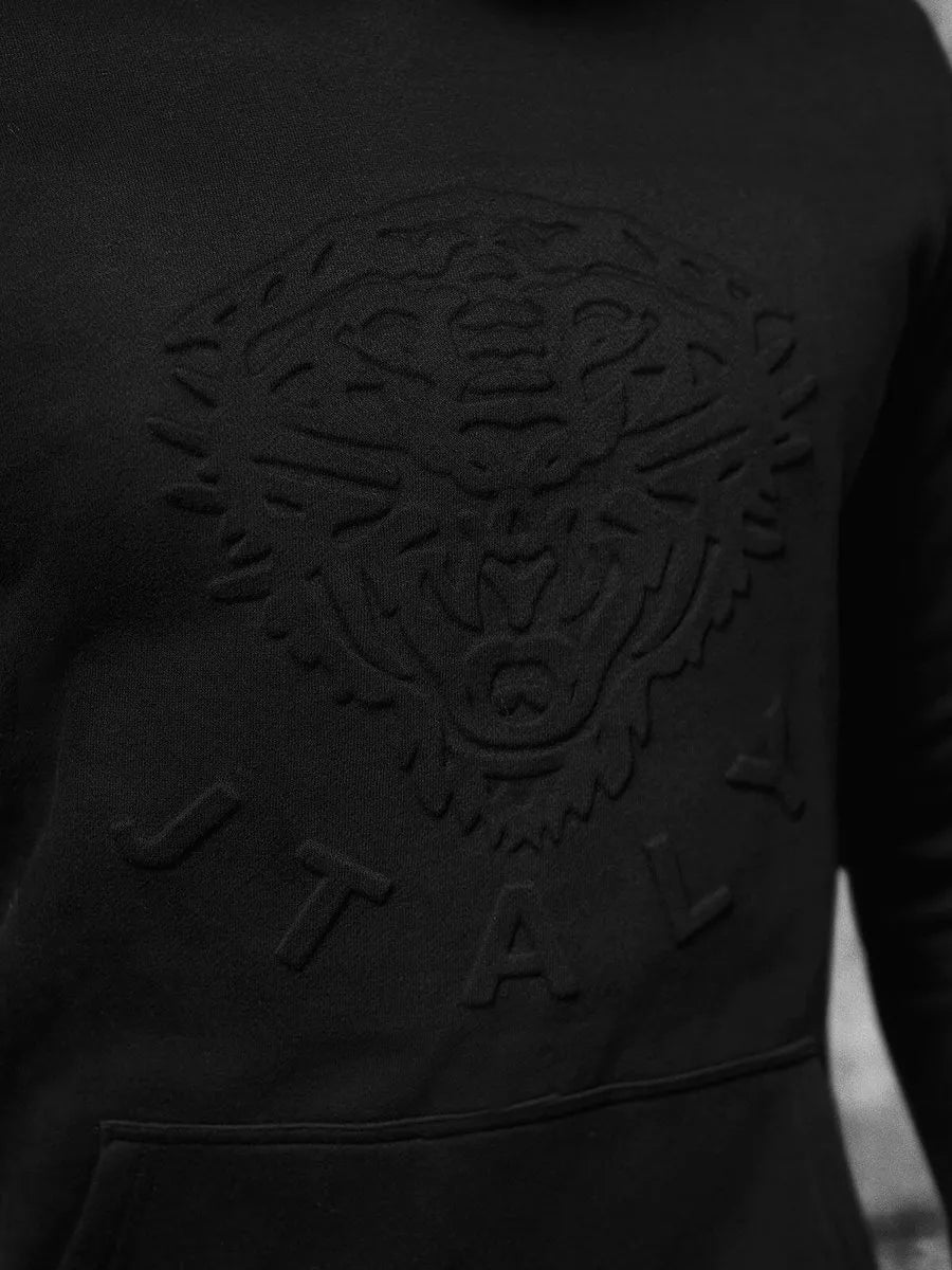 Vīriešu melns džemperis Luke